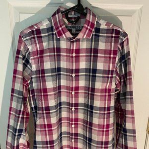 Express Casual Button Down Shirt Size M